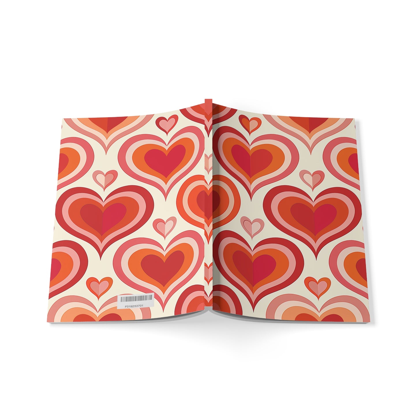 Bold Love Softcover A5 Notebook | Cute Stationery