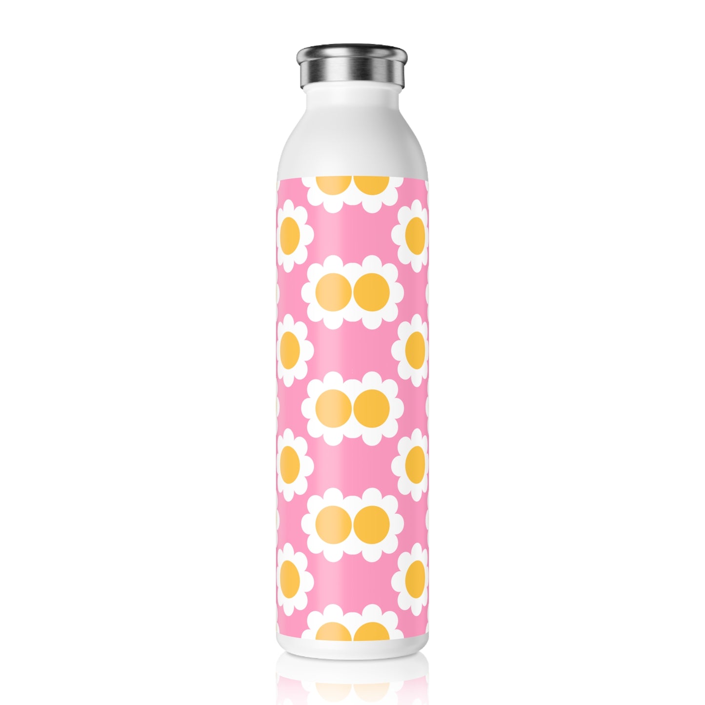 Sweet Daisy Slim Water Bottle