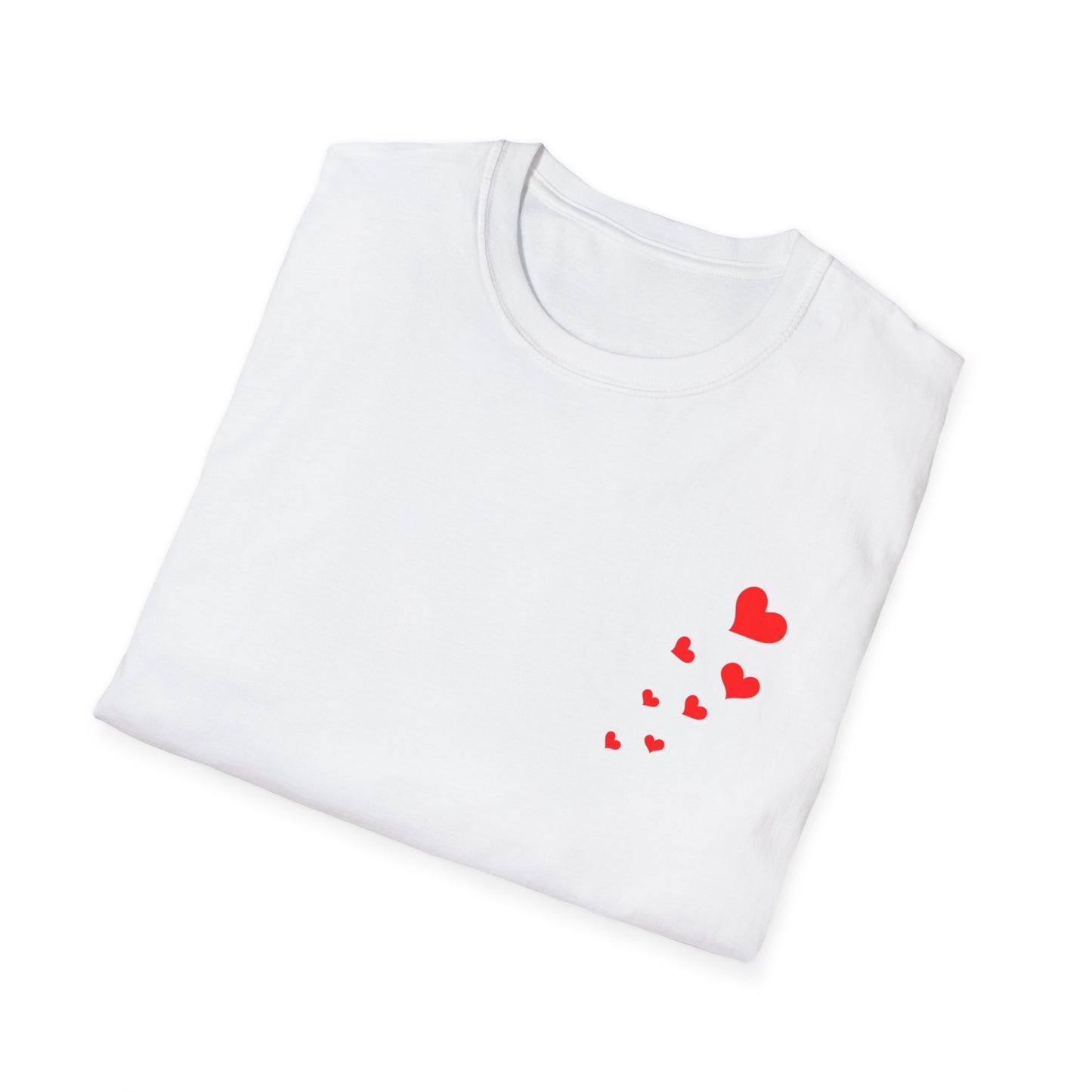 Sprinkled Hearts Unisex Softstyle T-Shirt