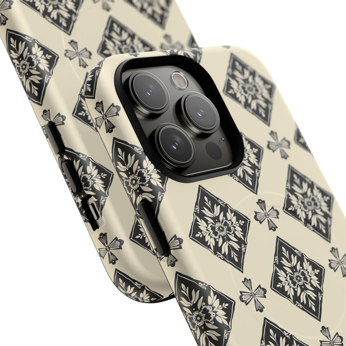 Flora Noir Tough Magnetic Case