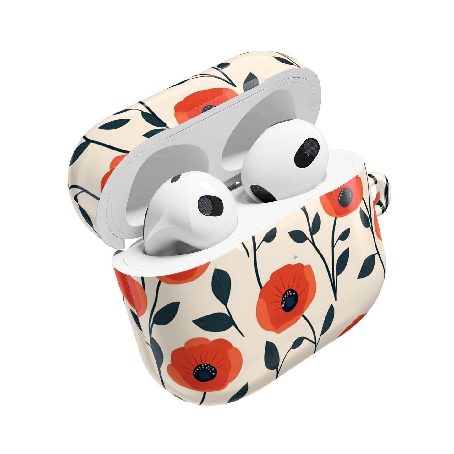 Poppy Fields AirPod Case
