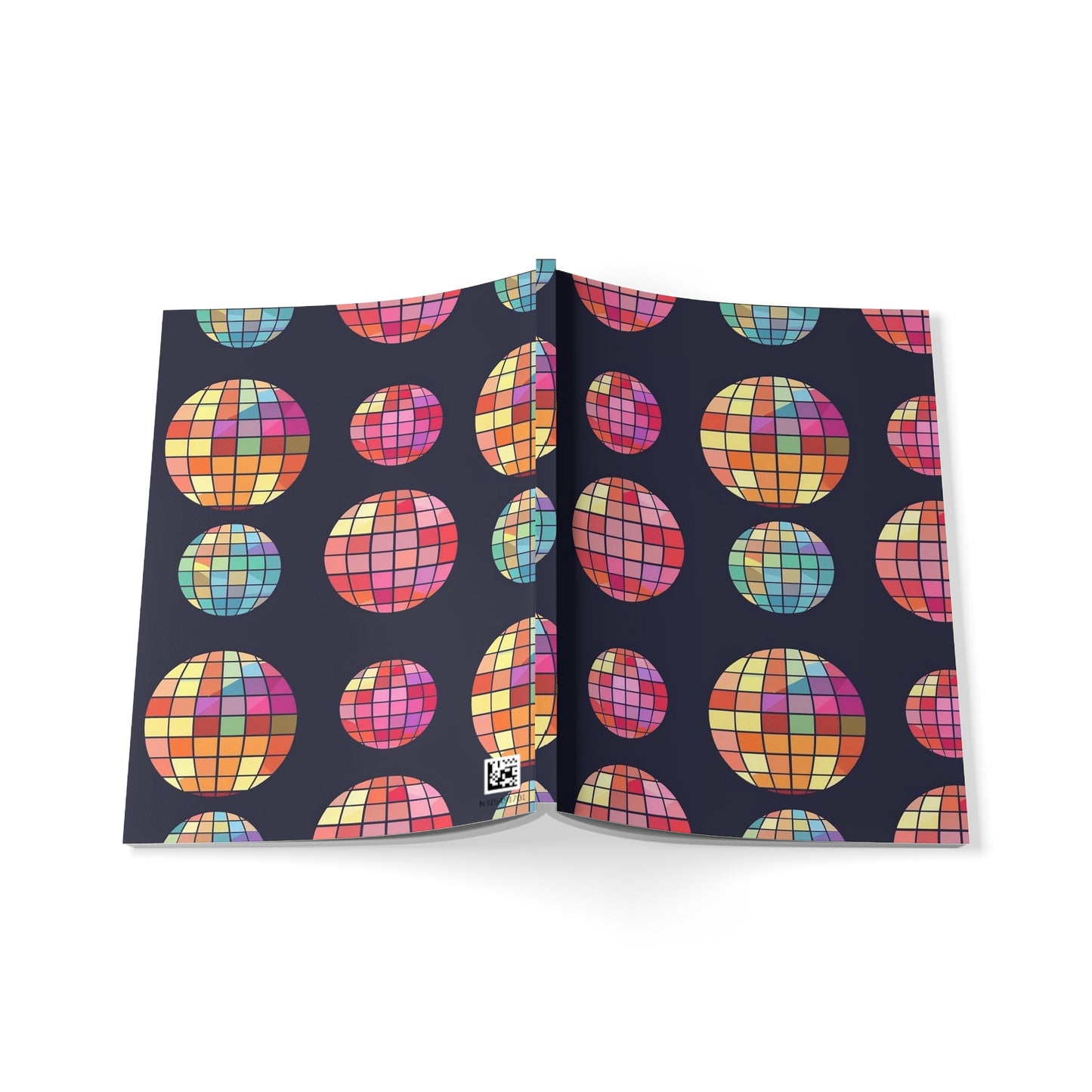 Disco Ball Softcover Notebook A5
