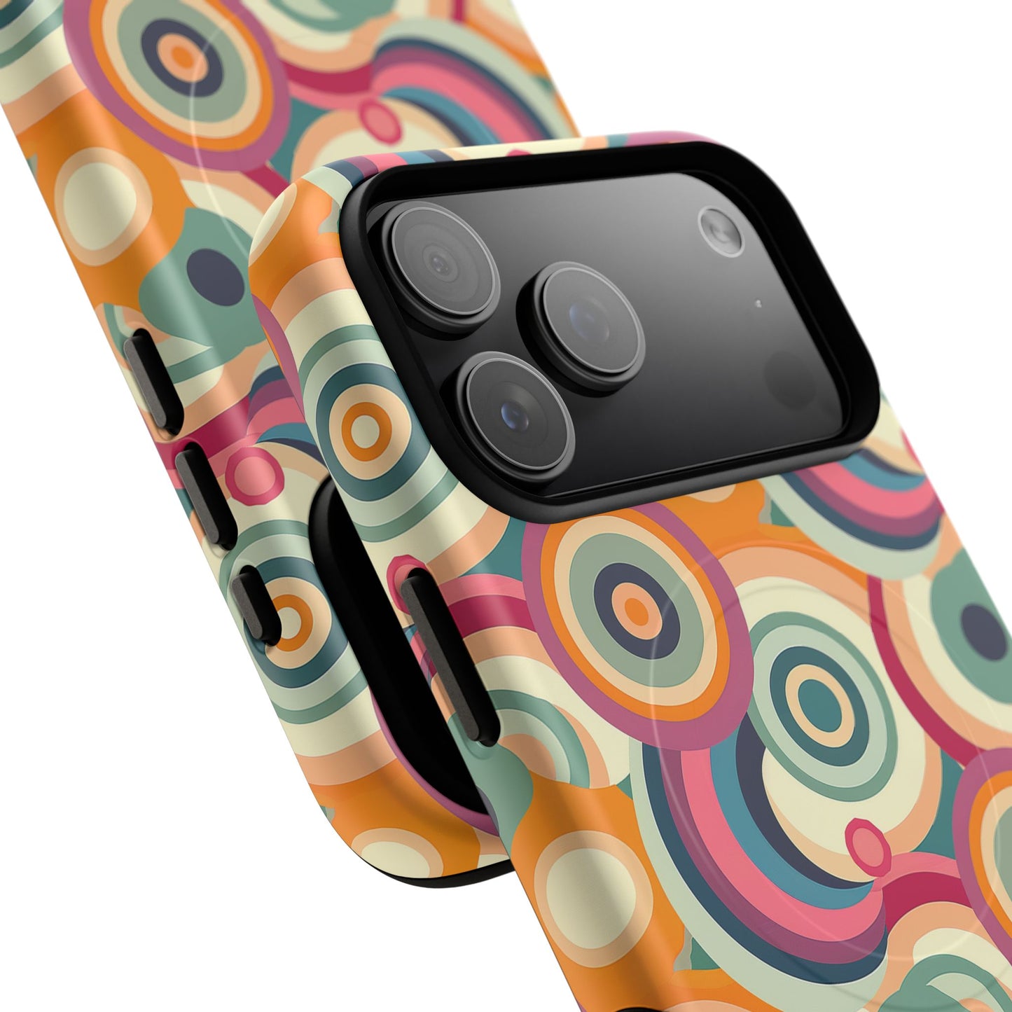 Retro Ripple Tough Magnetic Phone Case