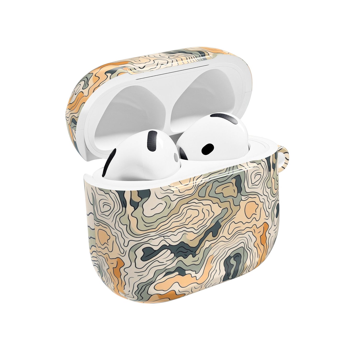 Earthy Abstract AirPod Case