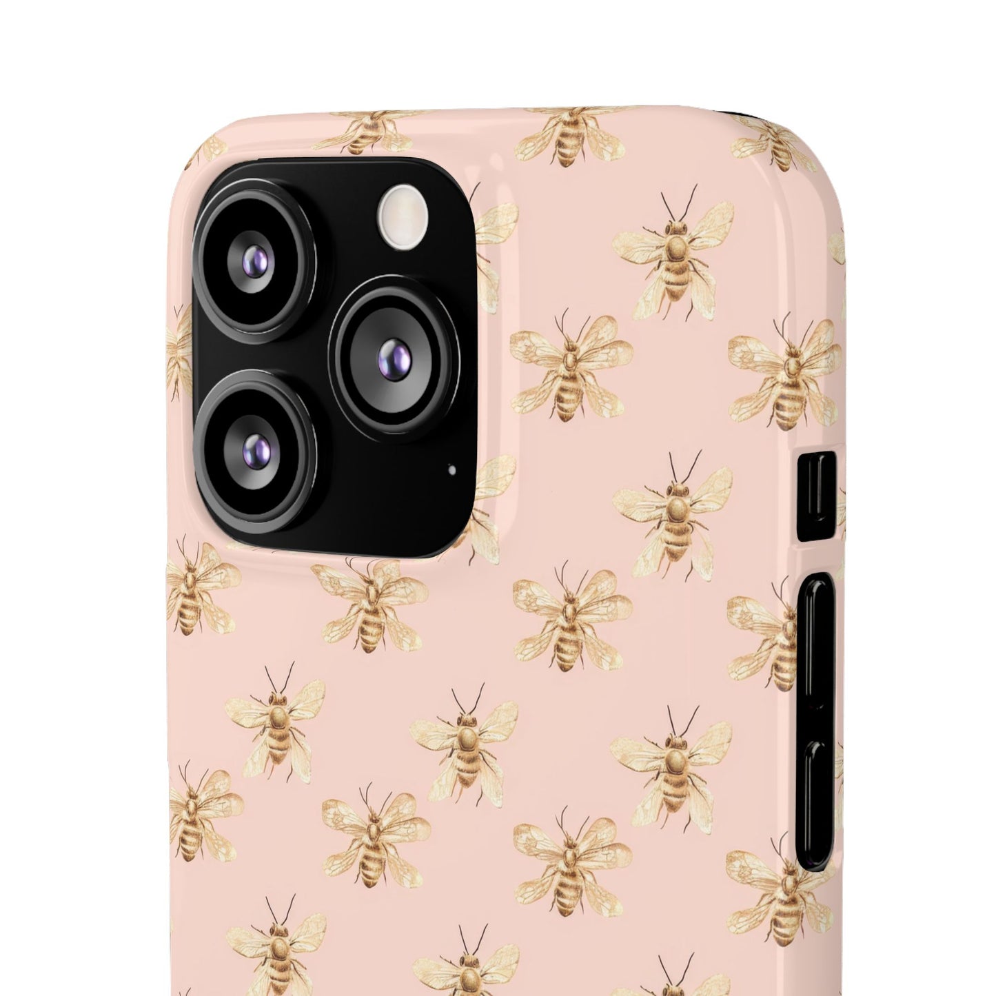 Pink Pollen Phone Snap Case