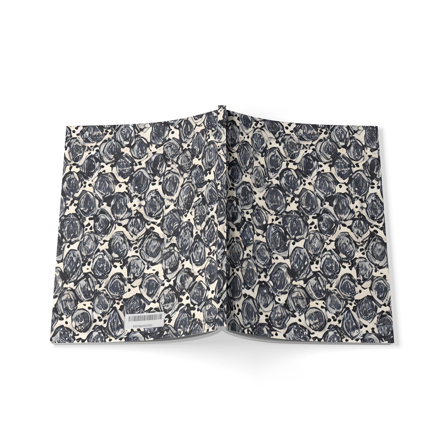 Black & Cream Doodle Bugs Softcover Notebook A5