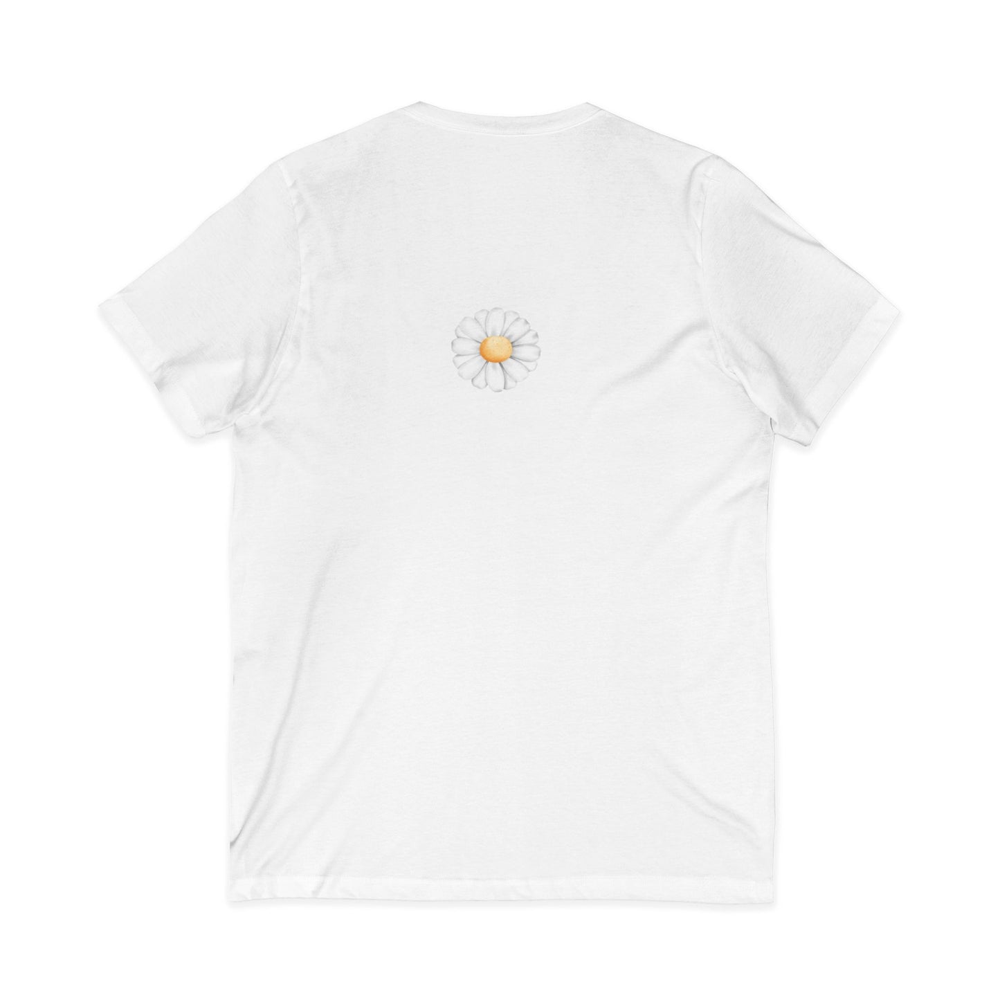 Daisy Bow V-Neck Tee