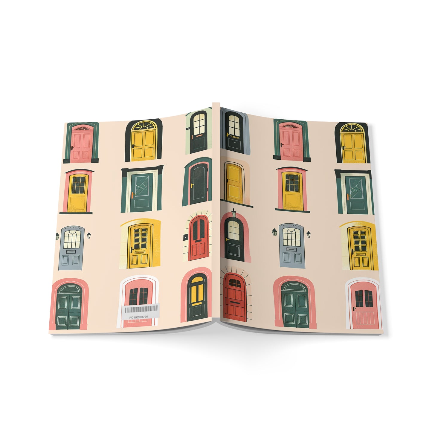 Knock Knock Doors A5 Notebook