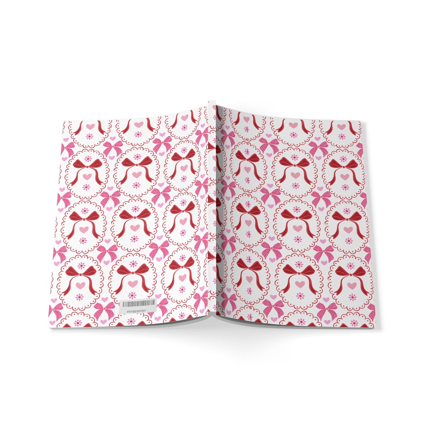 Coquette Bow Sweetheart Softcover Notebook A5