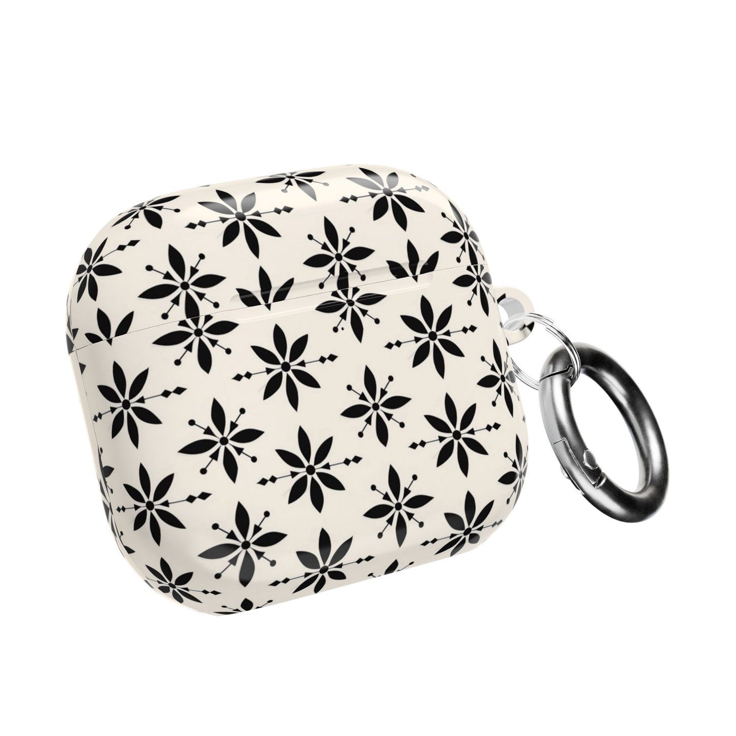Cream & Black Design AirPod Cases