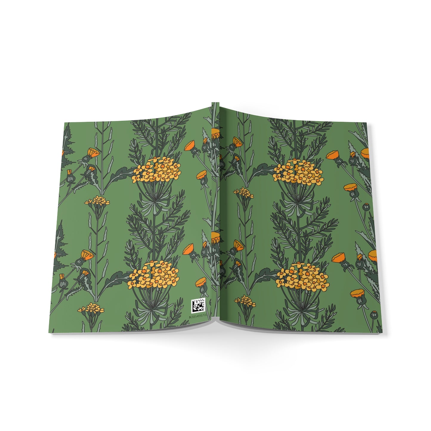 Verdant Memory - Botanical A5 Notebook
