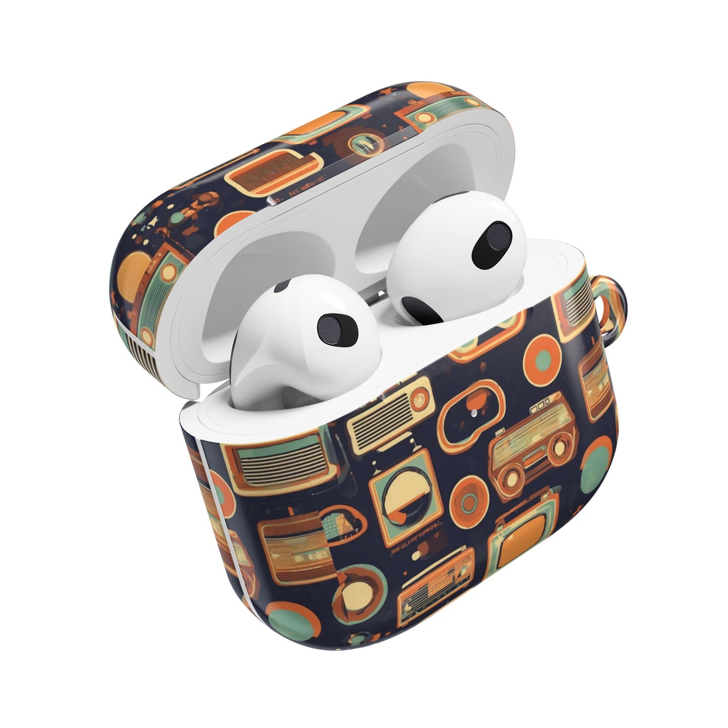 Vintage Retro Music Style AirPod Case