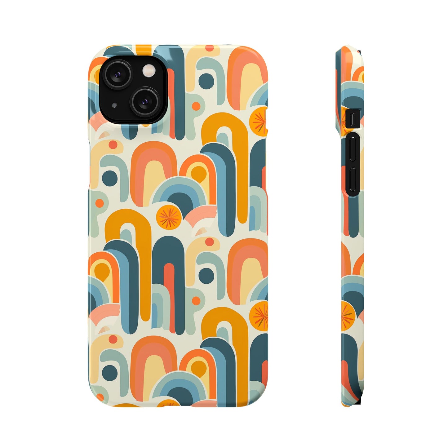 Coral Reverie Snap Case