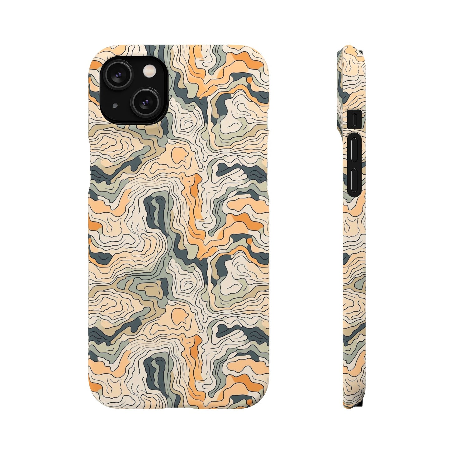 Earthy Abstract Snap Case