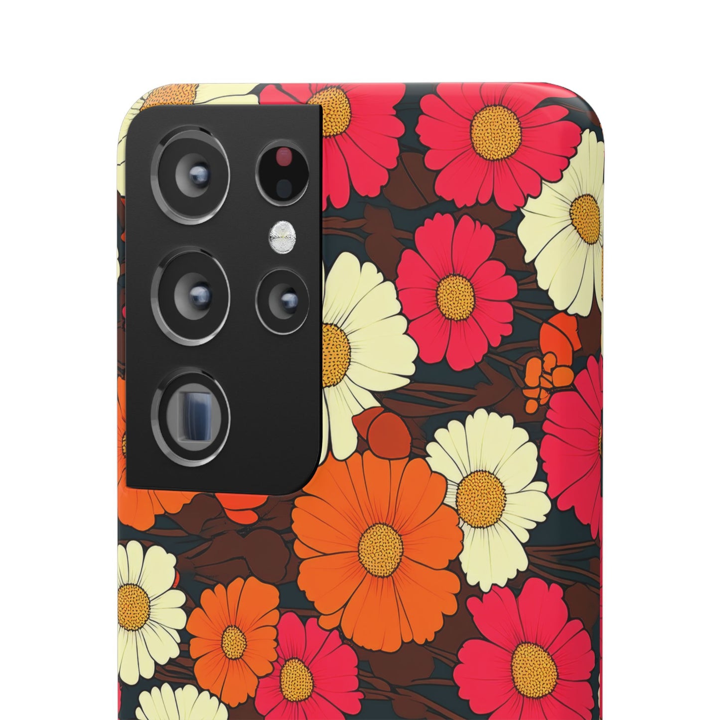 Petal Swing Retro Phone Snap Case