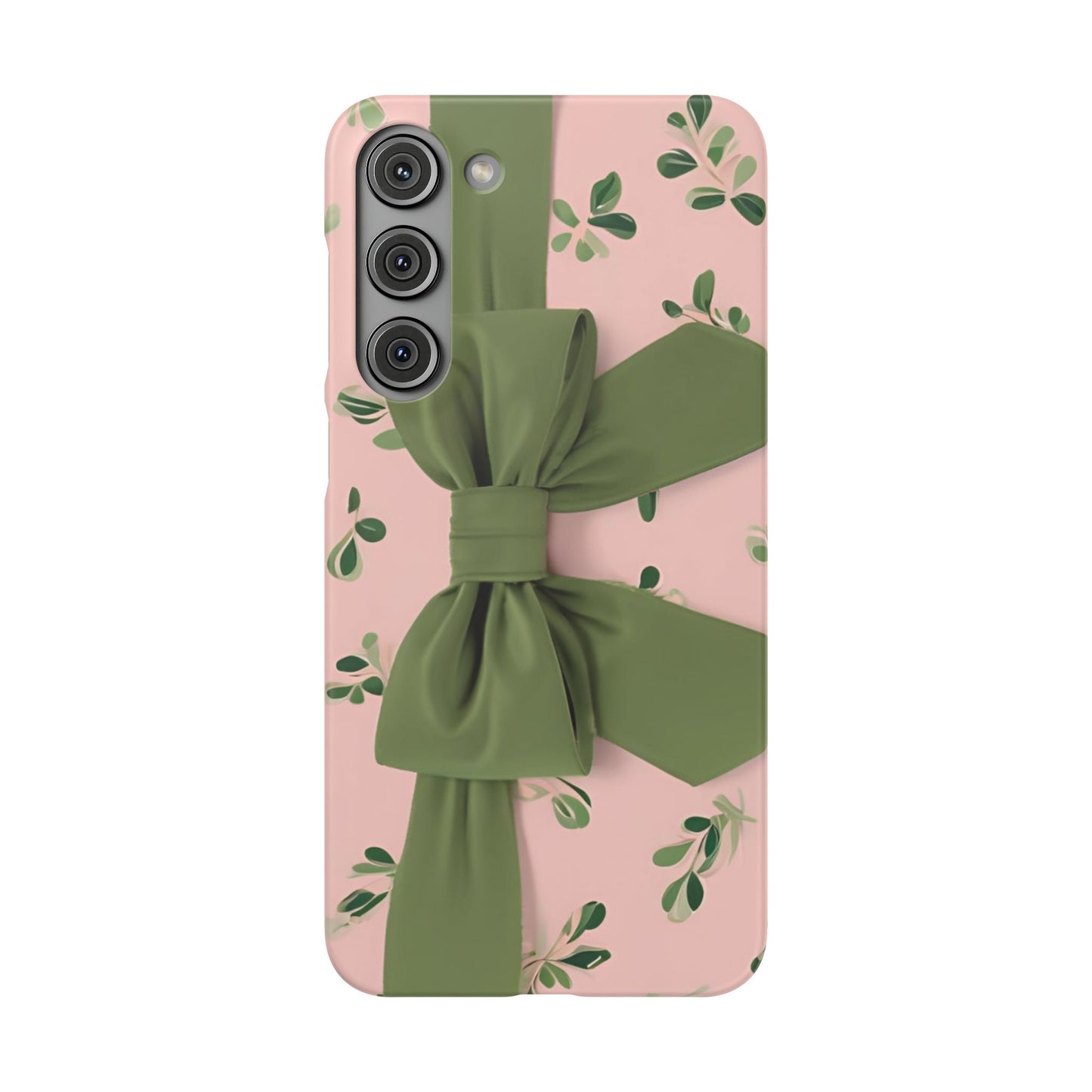 Blushing Bow Snap Case