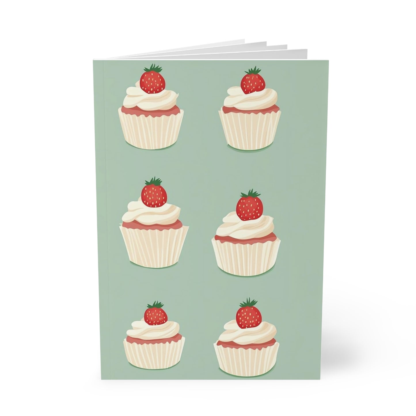 Strawberry Shortcake - A5 Softcover Notebook