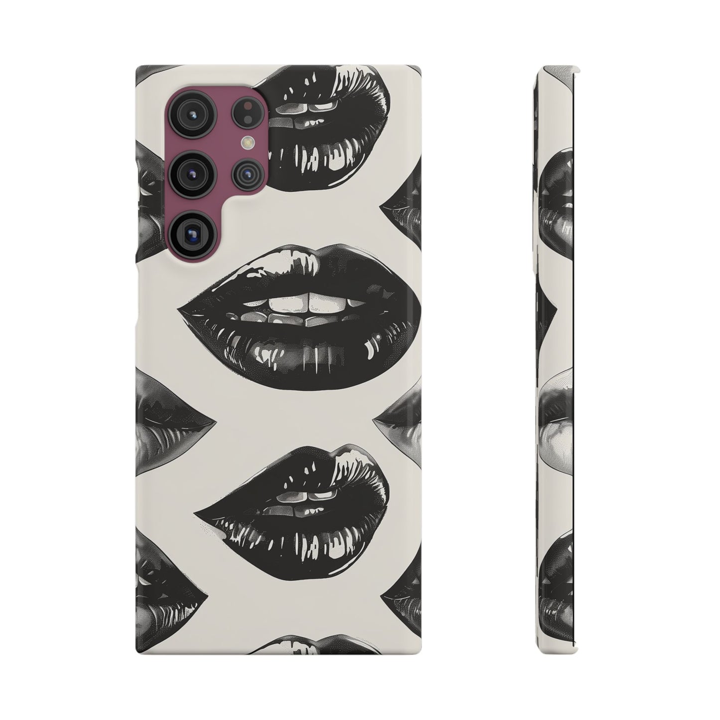 Velvet Pout Snap Phone Case