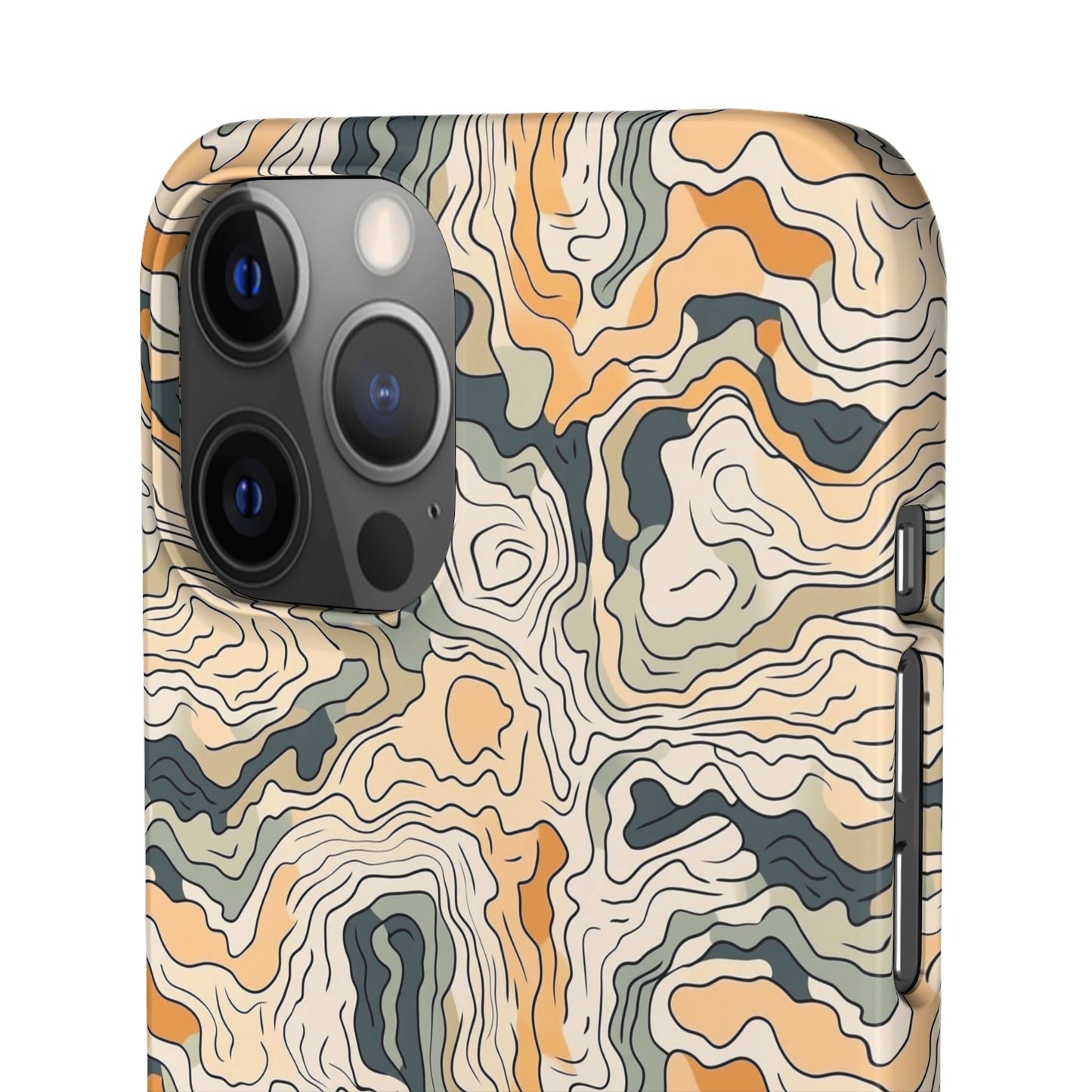 Earthy Abstract Snap Case