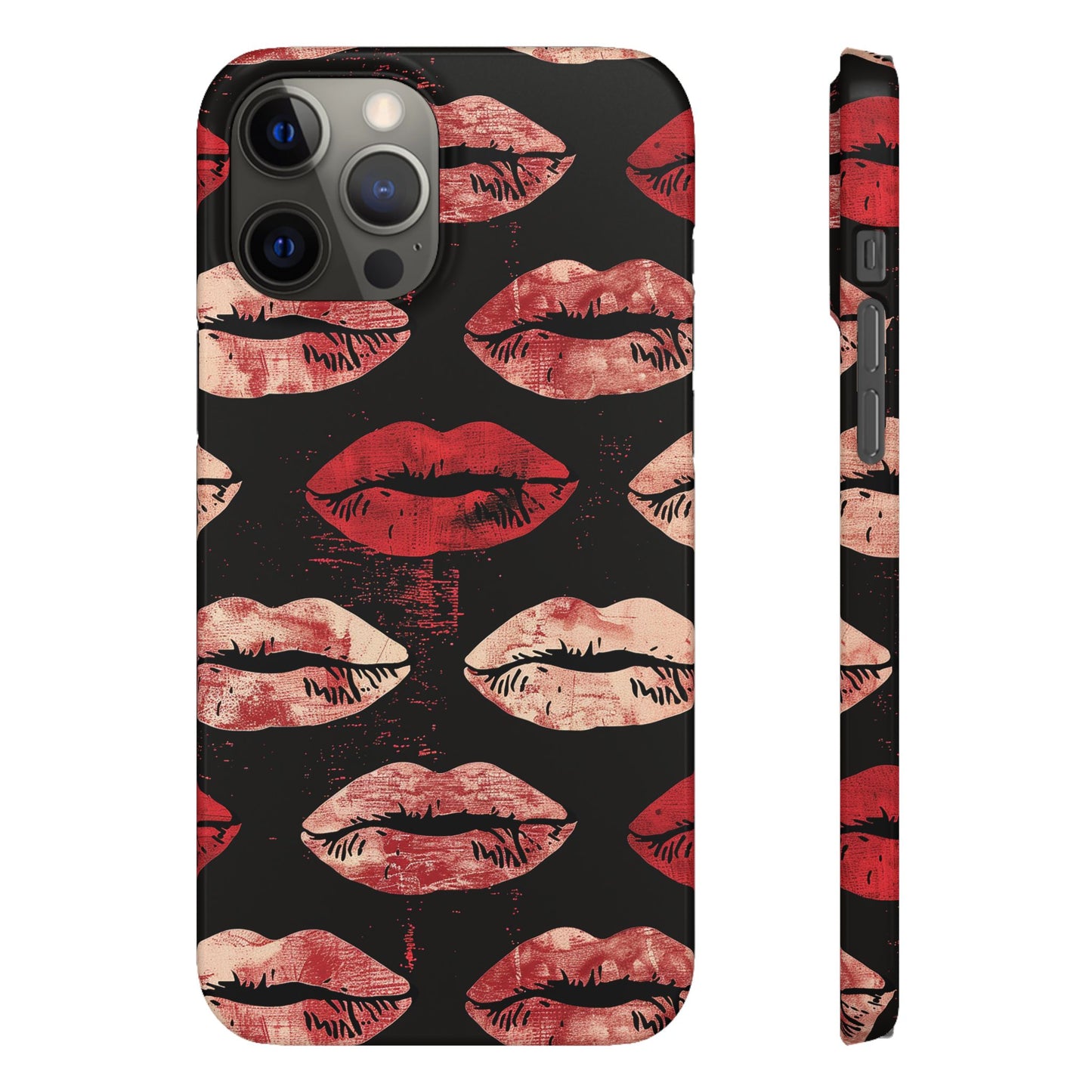 Midnight Pout Snap Phone Case