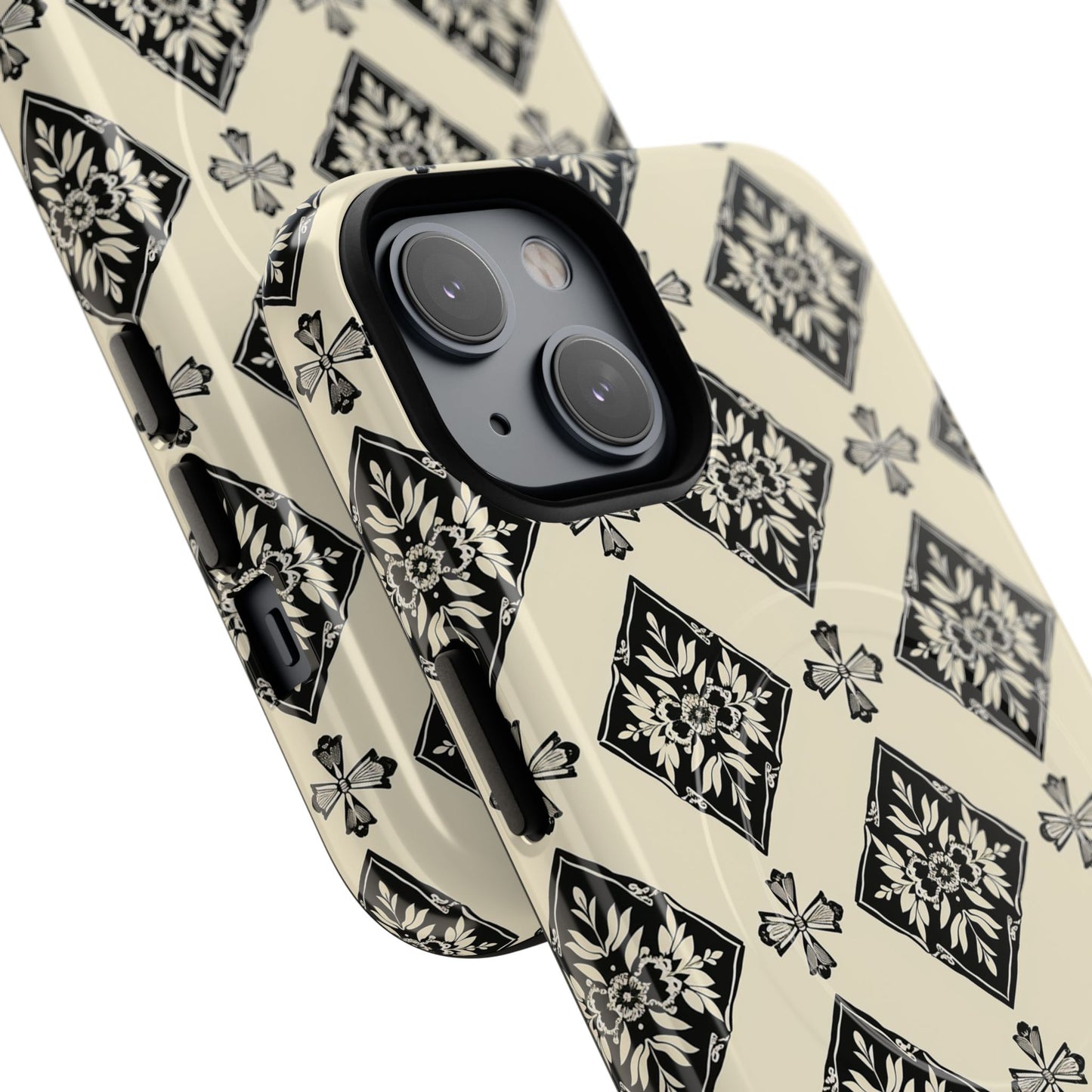 Flora Noir Tough Magnetic Case