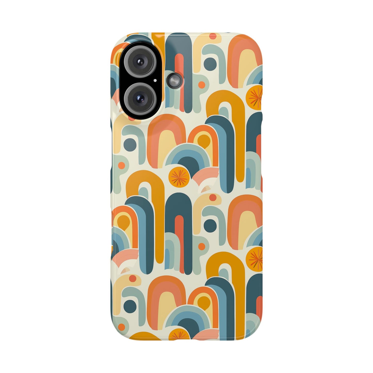 Coral Reverie Snap Case