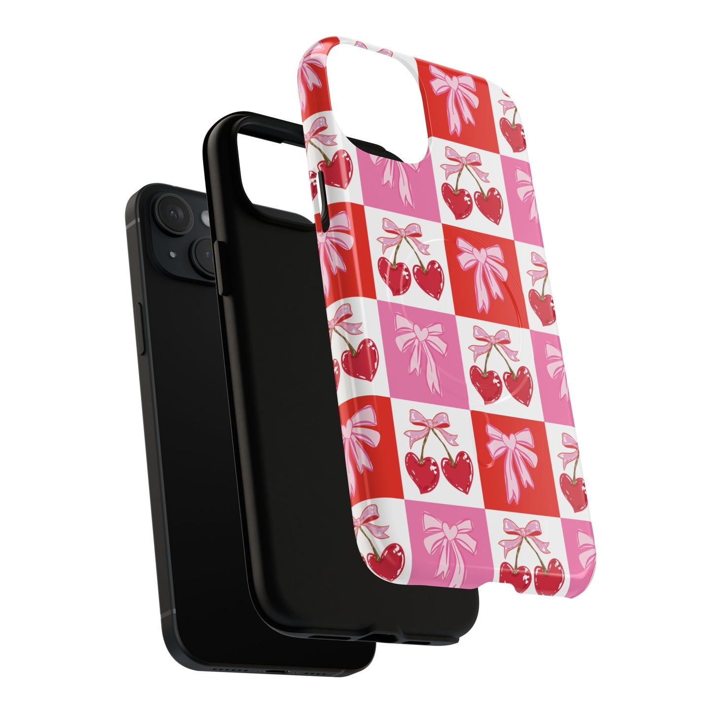 Sweet Pink Coquette Tough Magnetic Phone Case