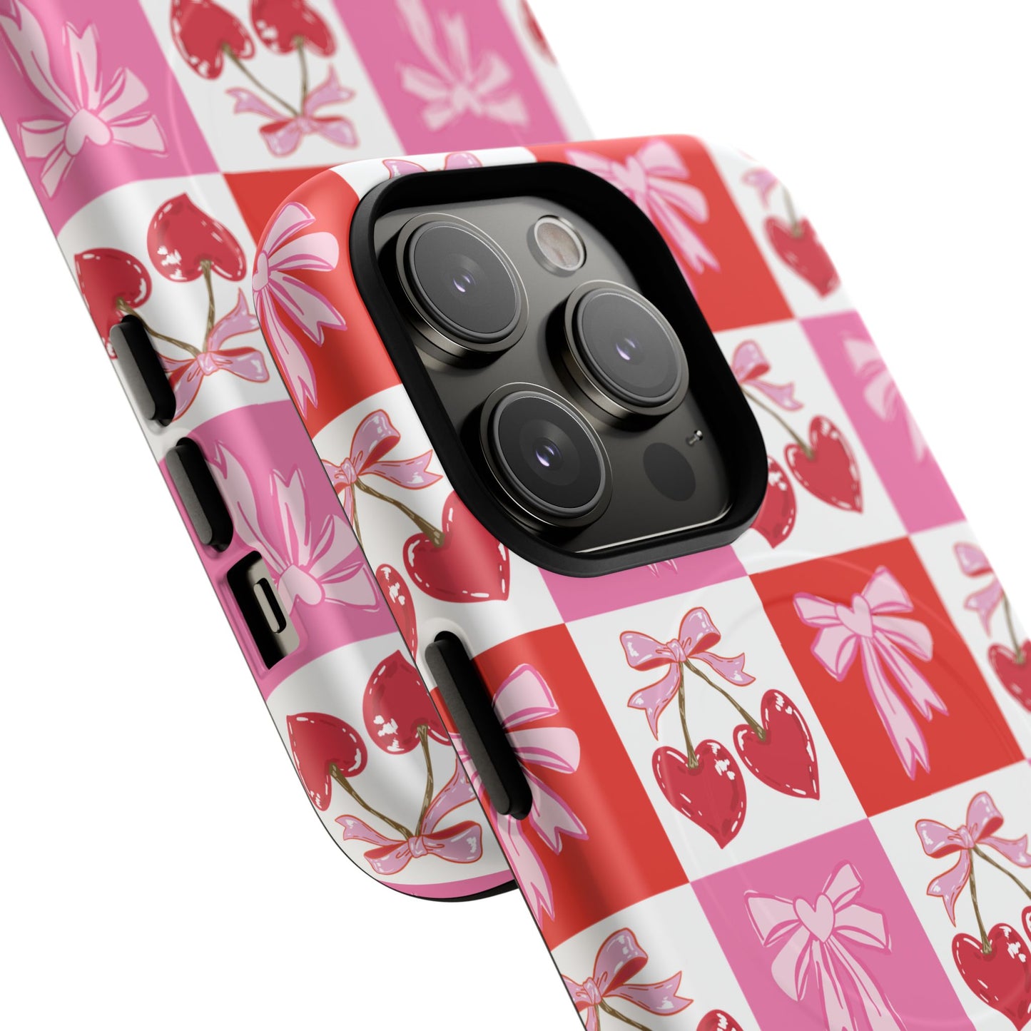 Sweet Pink Coquette Tough Magnetic Phone Case