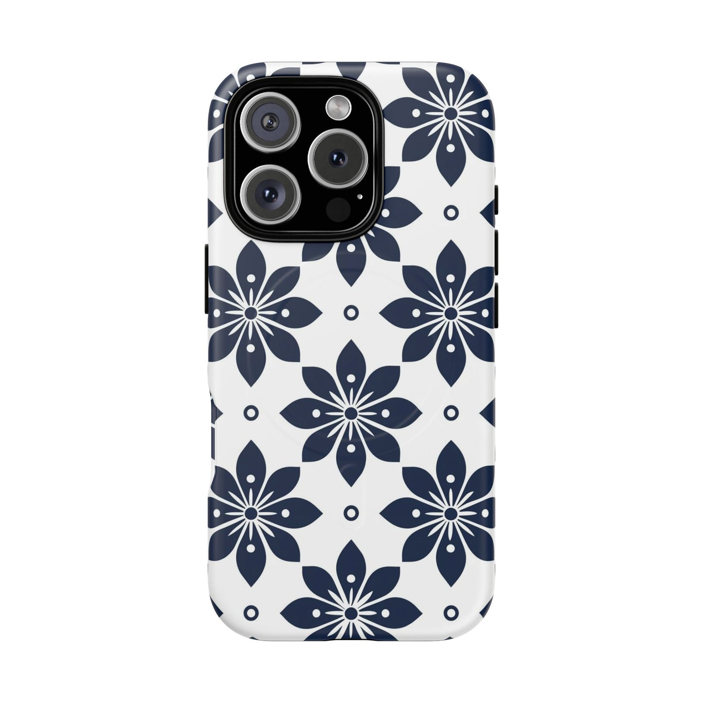 Azure Lattice Tough Magnetic Case