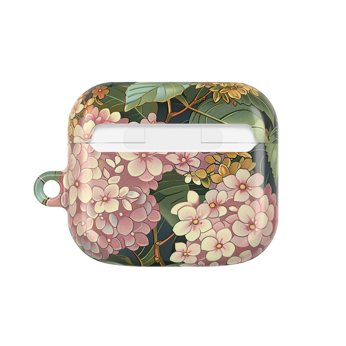 Vintage Hydrangea Floral AirPod Case