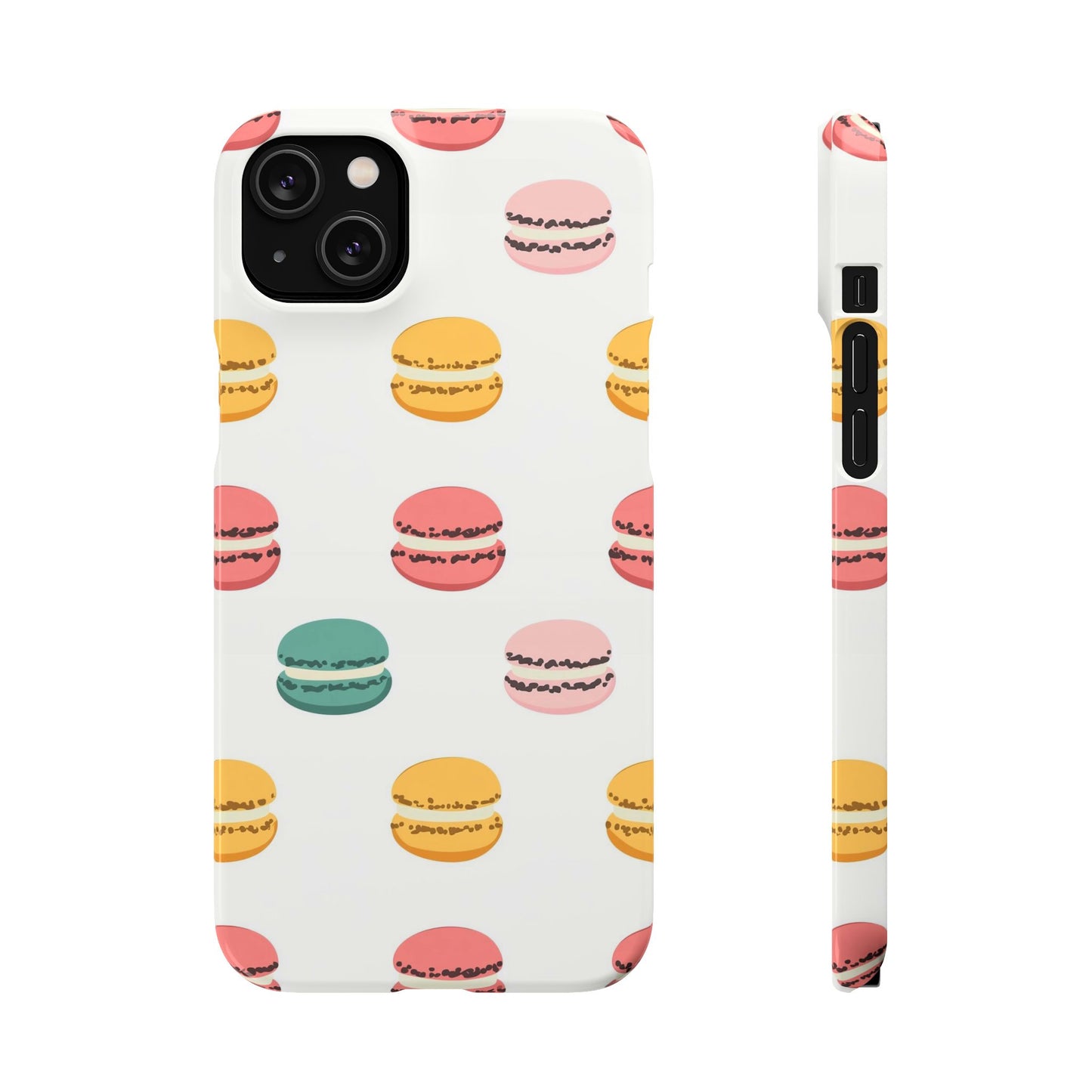 Sweet Macaron Phone Snap Case
