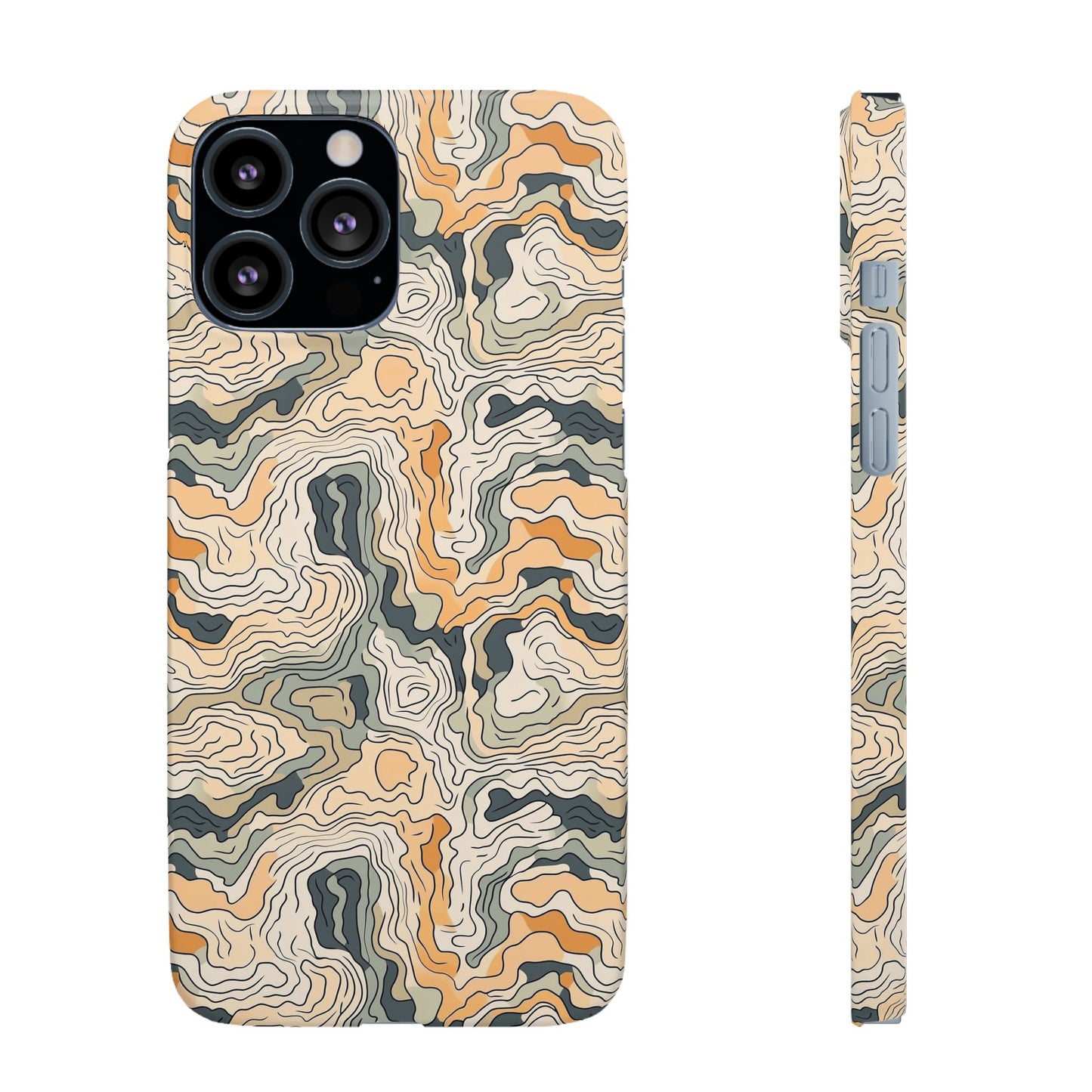 Earthy Abstract Snap Case