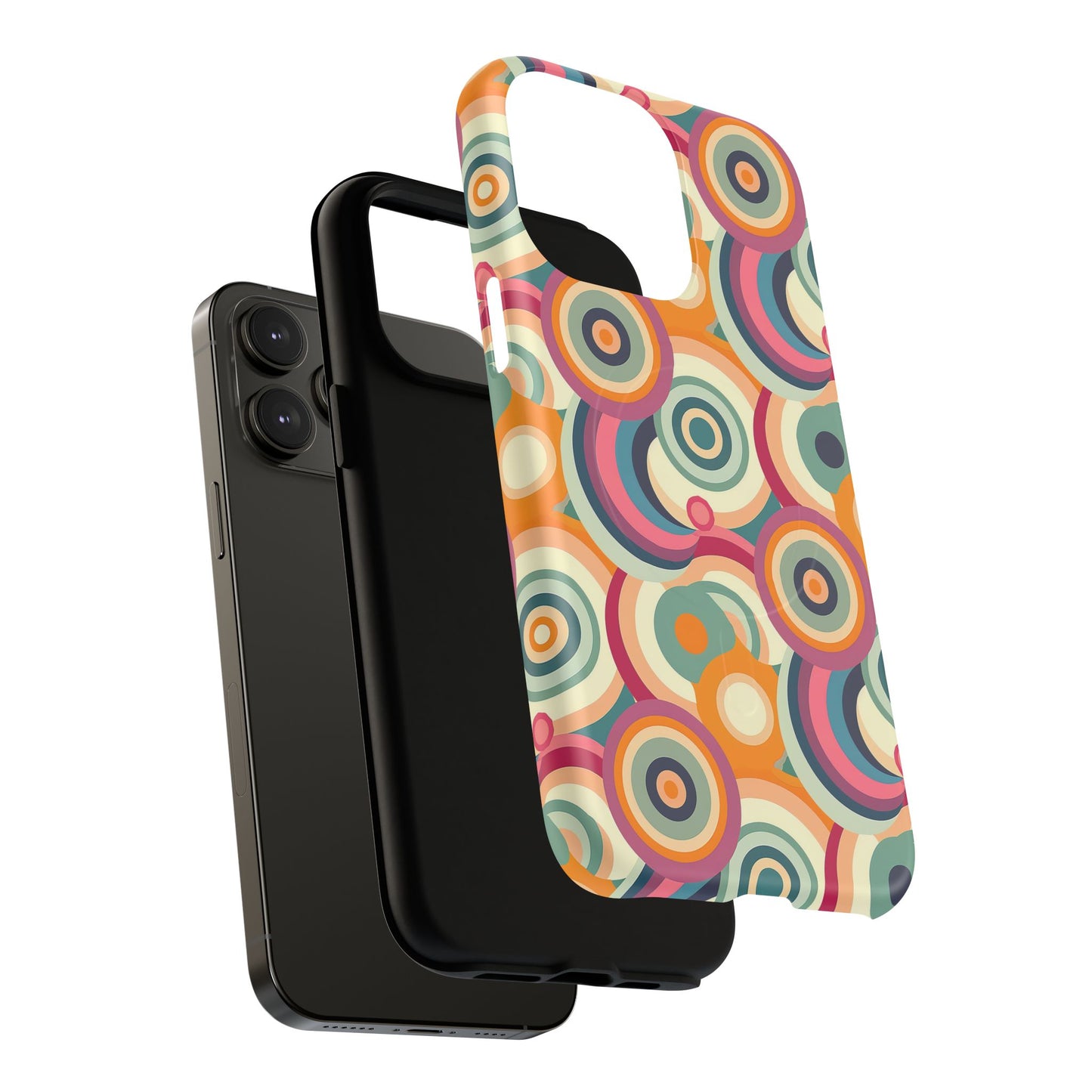 Retro Ripple Tough Magnetic Phone Case