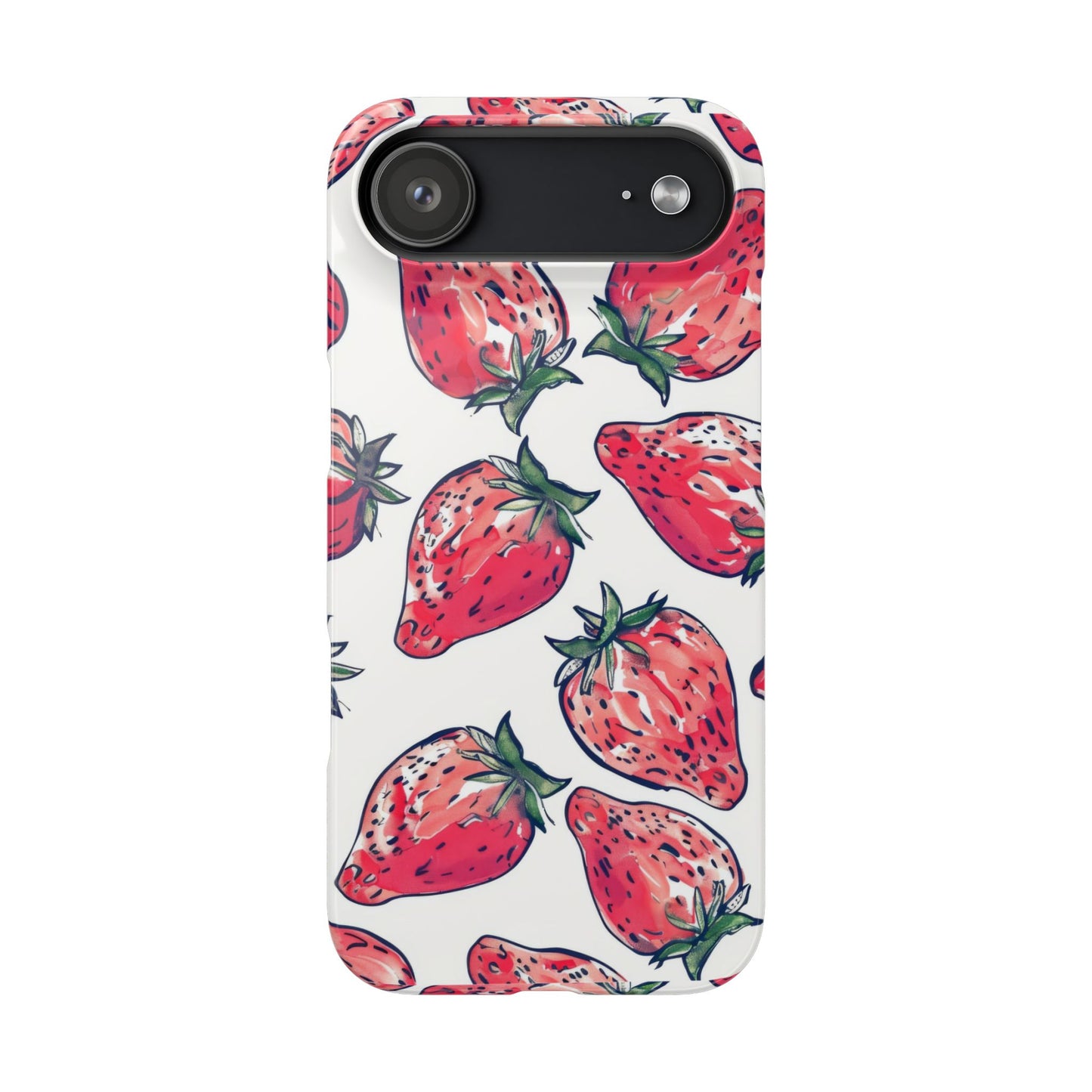 Creamy Berry Phone Snap Case