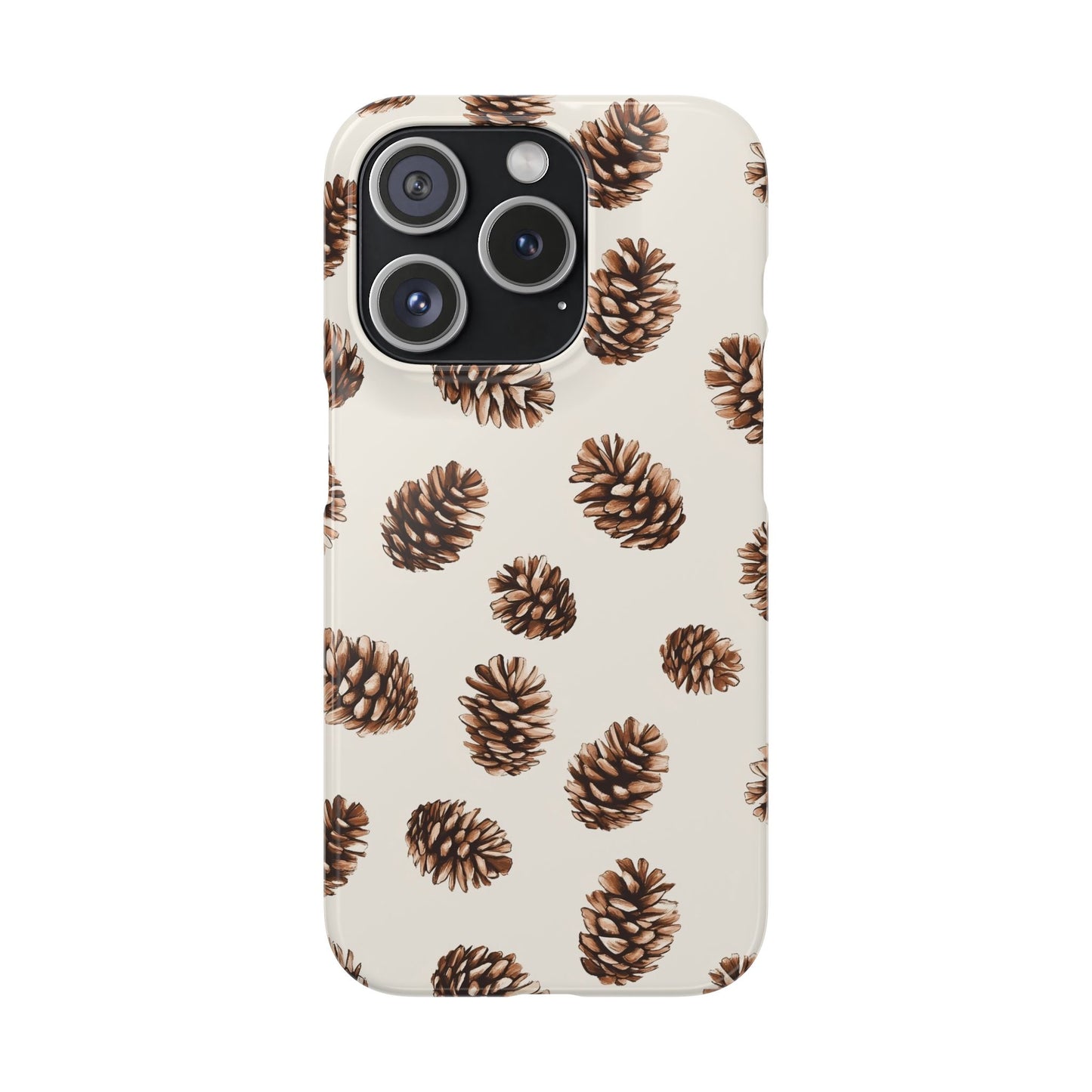 Woodland- Pine Cone Snap Phone Case