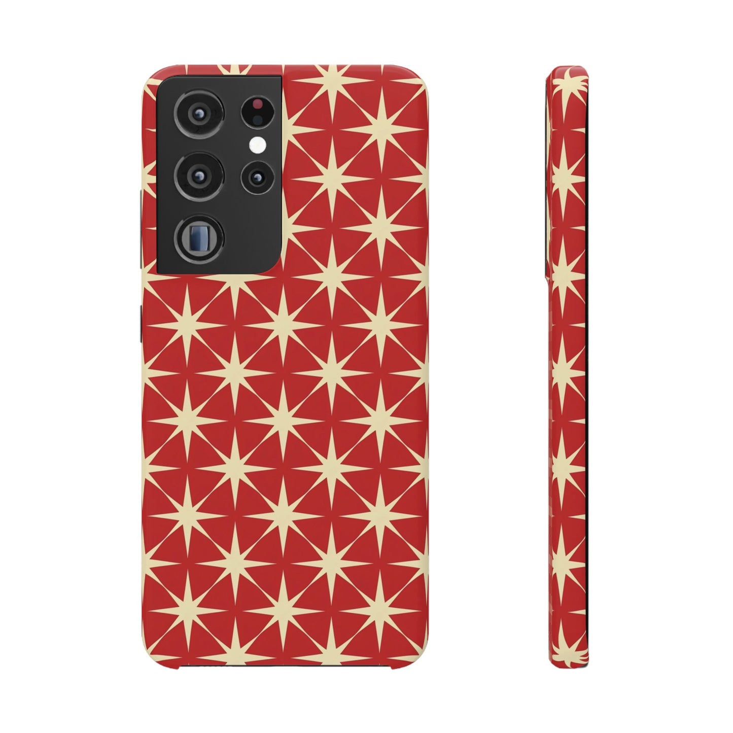 Crimson Star Phone Snap Case