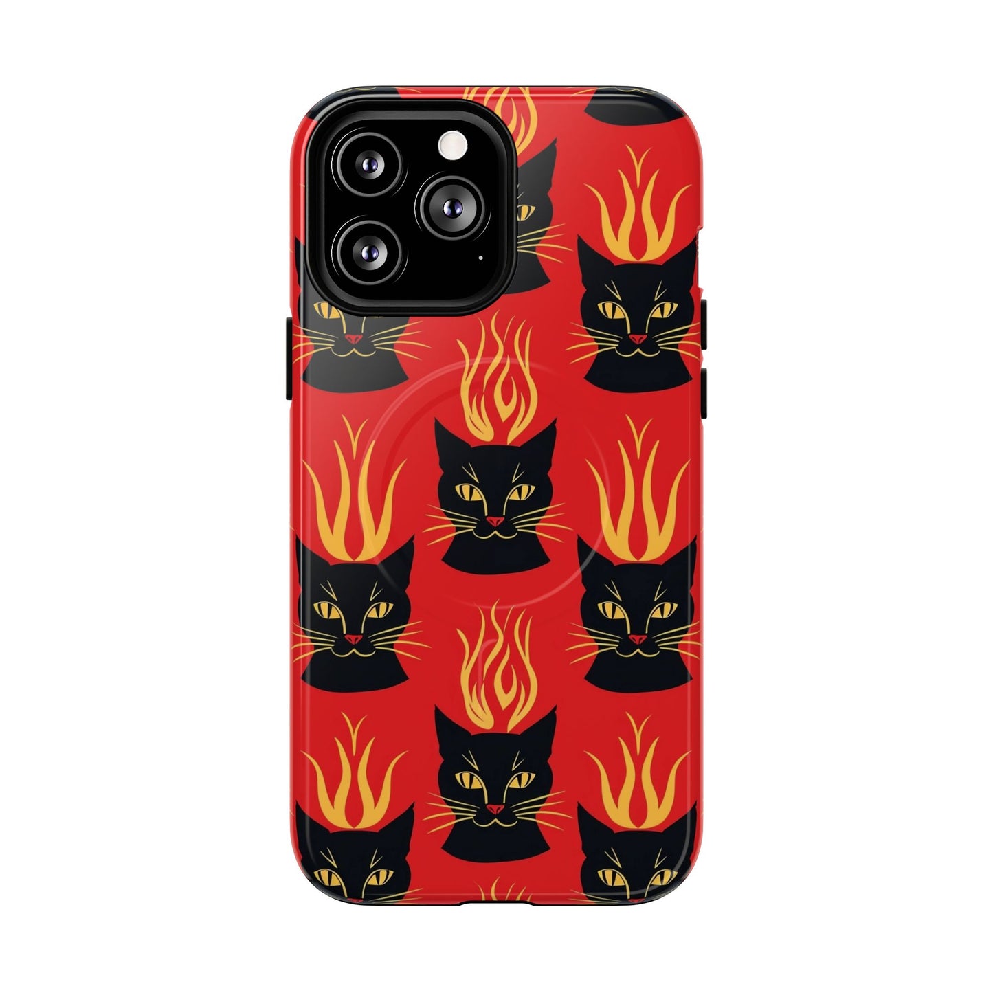 Devil Kitty Tough Magnetic Phone Case