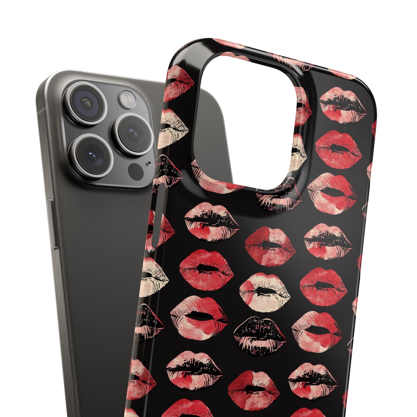 Midnight Pout Snap Phone Case