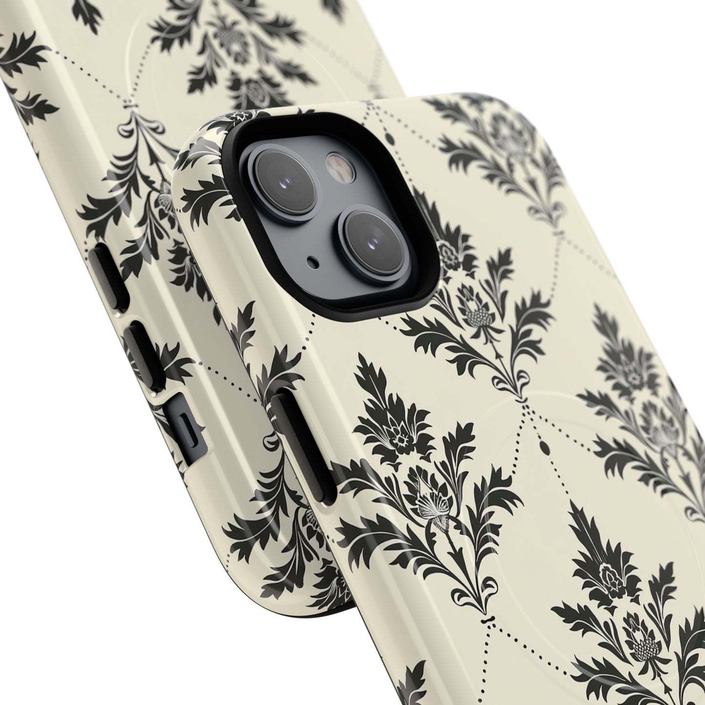 Midnight Damask Tough Magnetic Case