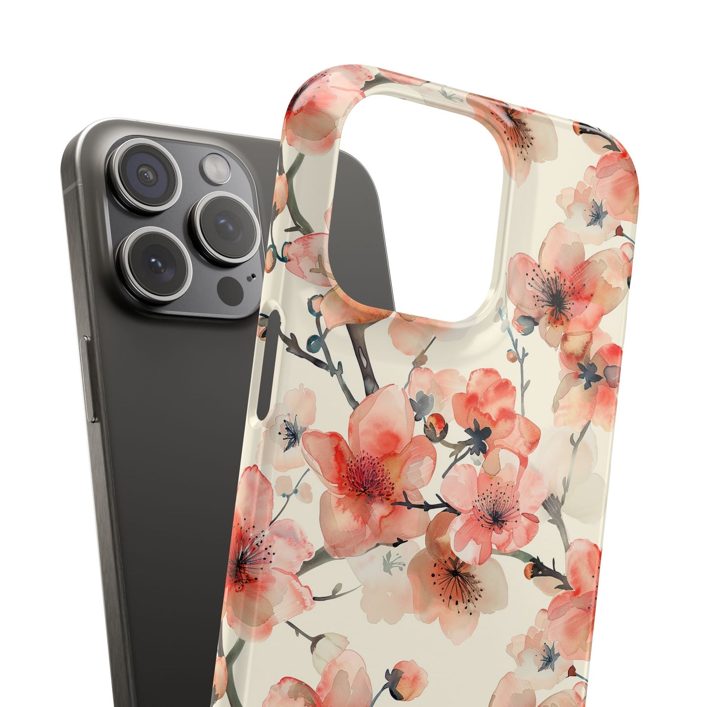 Cherry Veil Phone Snap Case