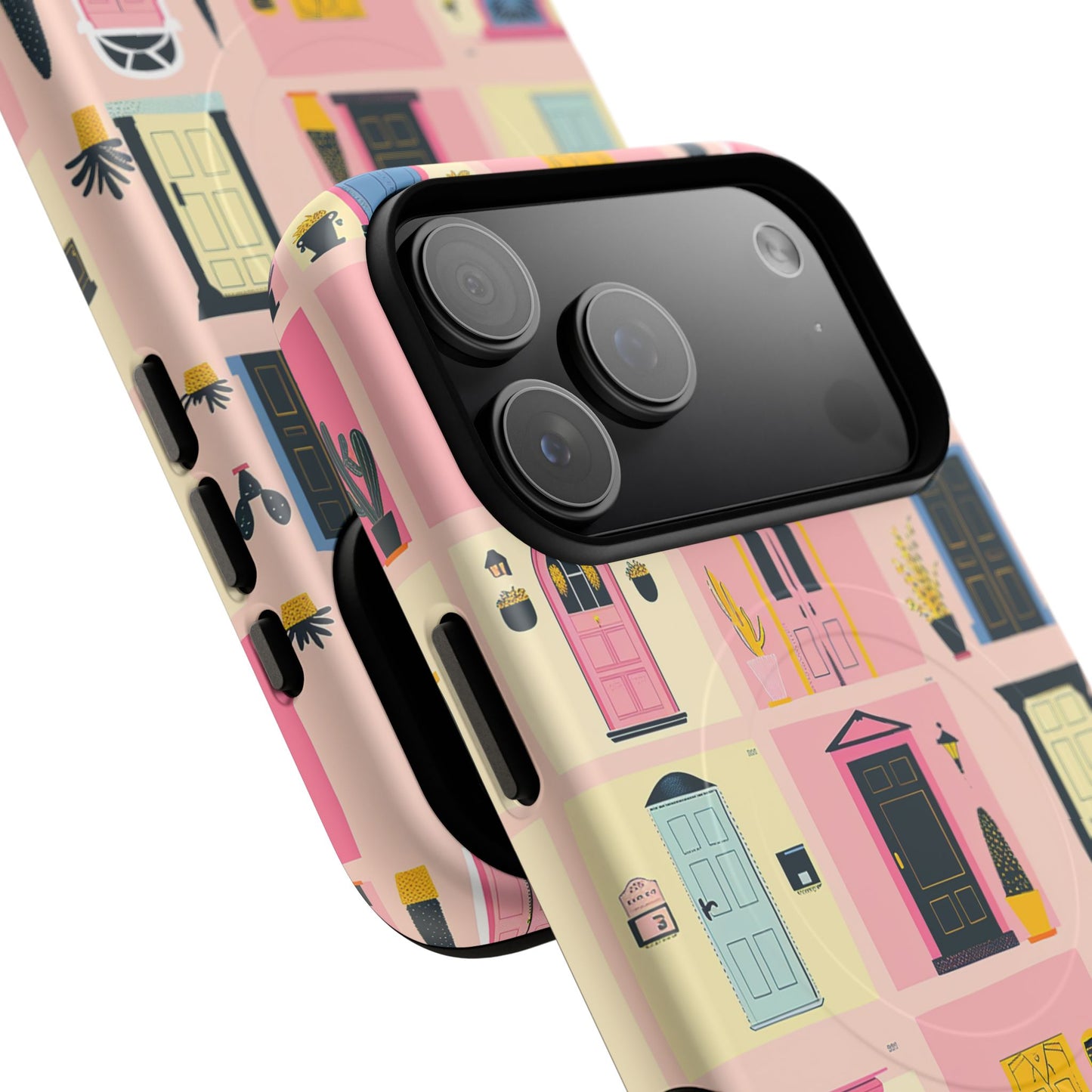Rosy Entry Tough Magnetic Phone Case