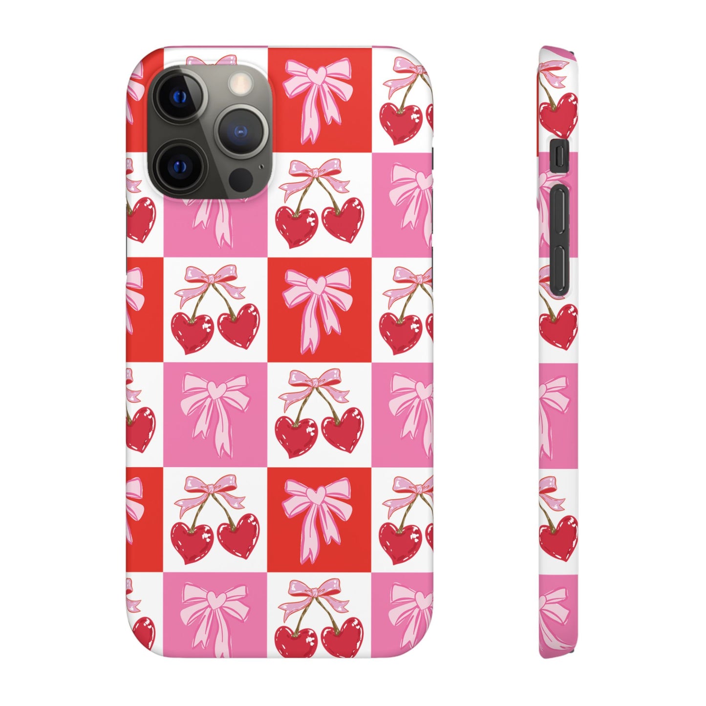 Sweet Pink Coquette Snap Case