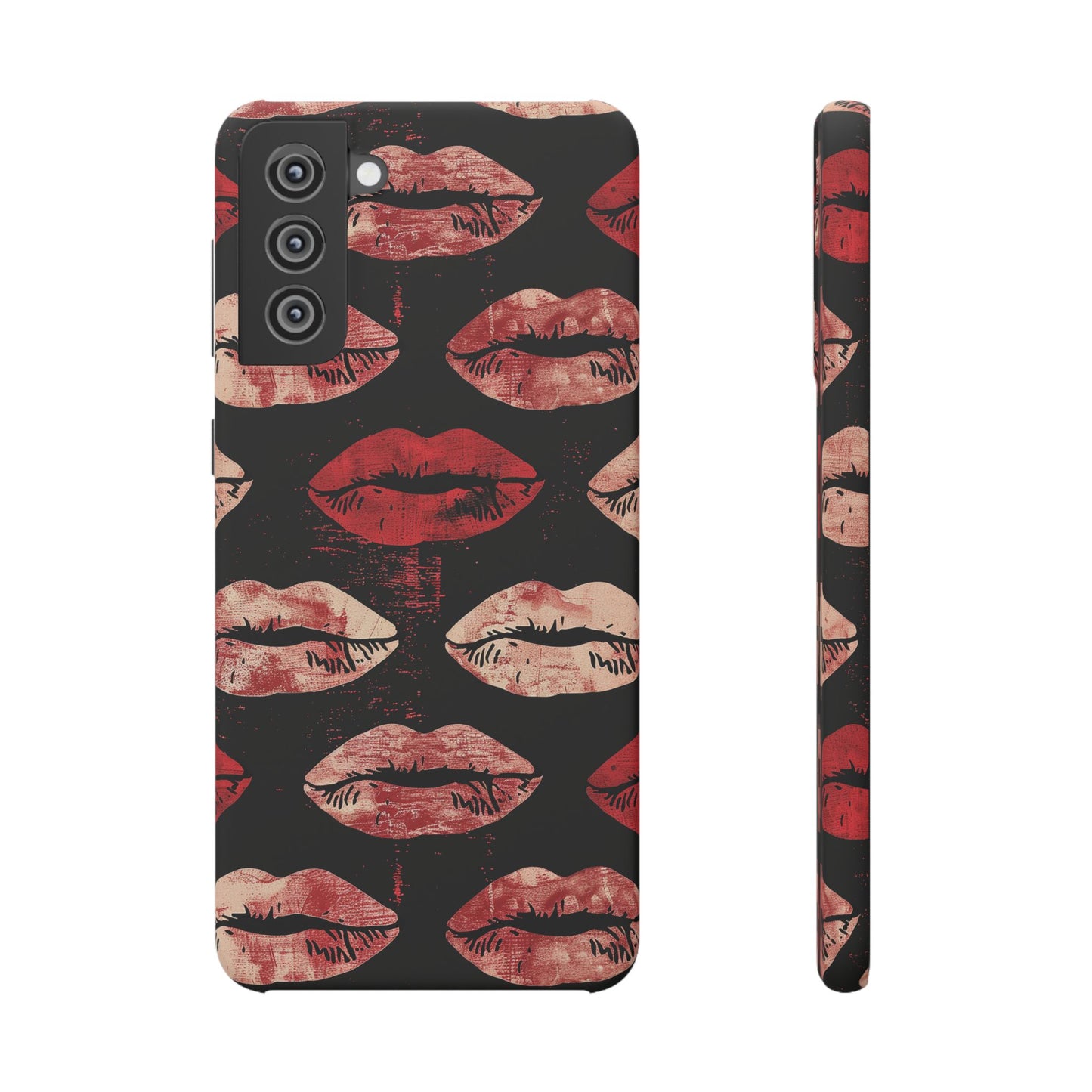 Midnight Pout Snap Phone Case