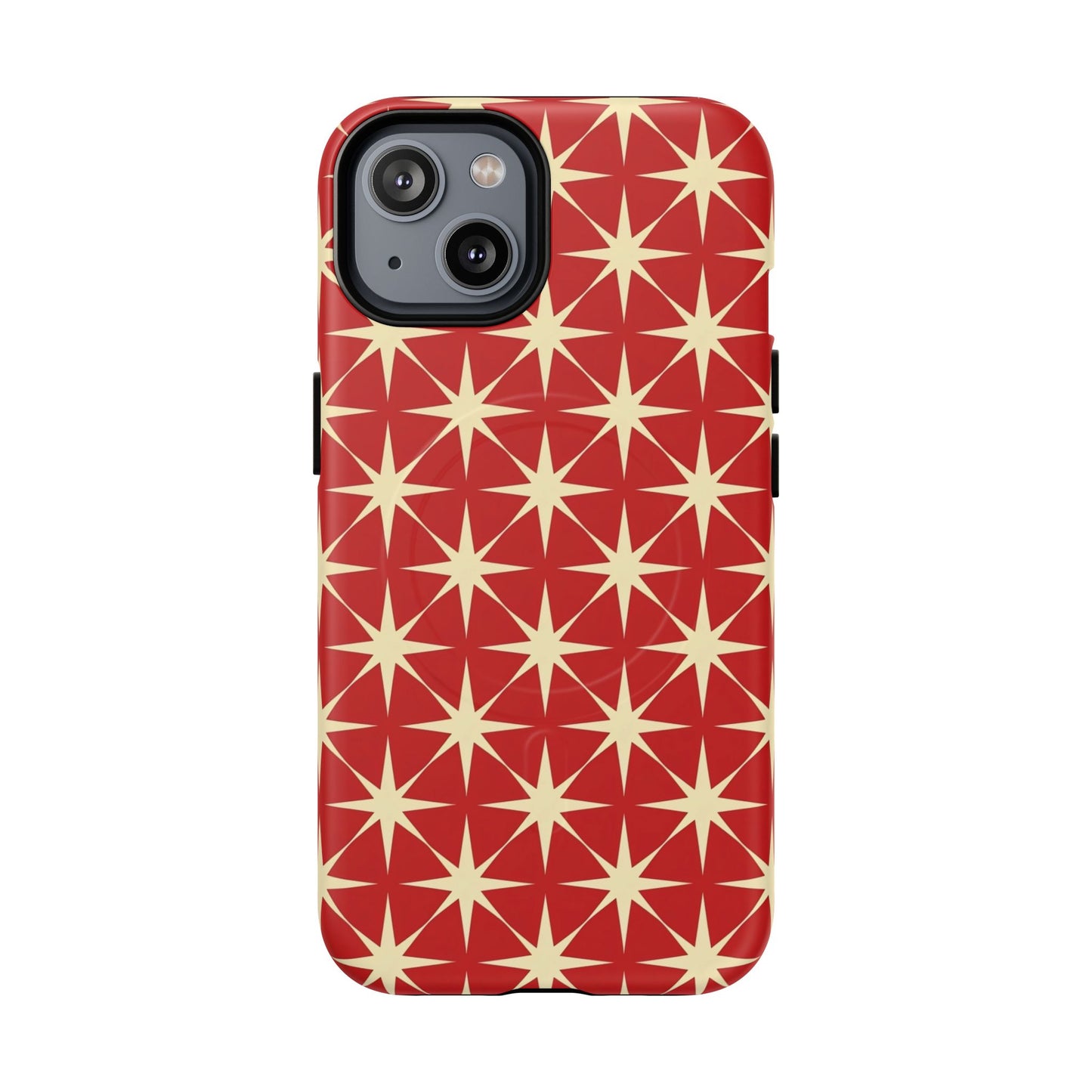Crimson Star Tough Magnetic Phone Case