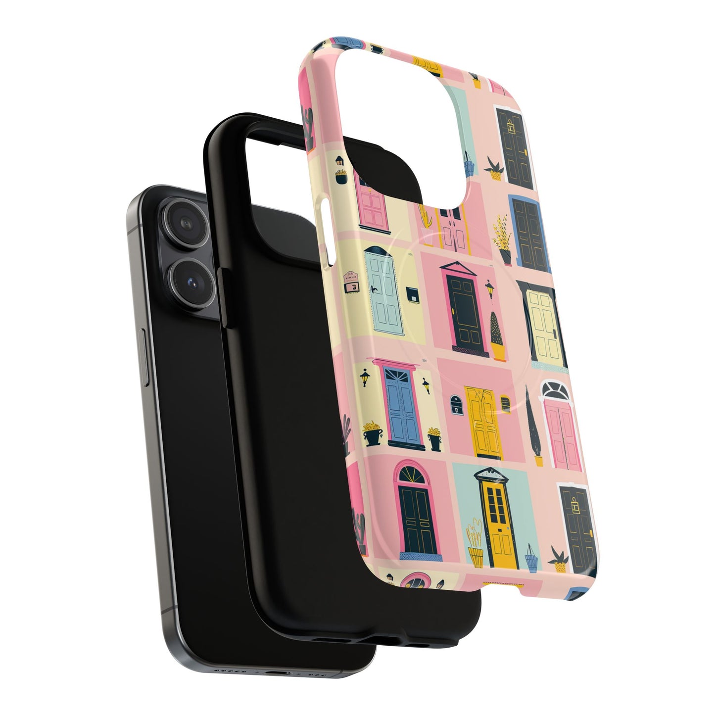 Rosy Entry Tough Magnetic Phone Case