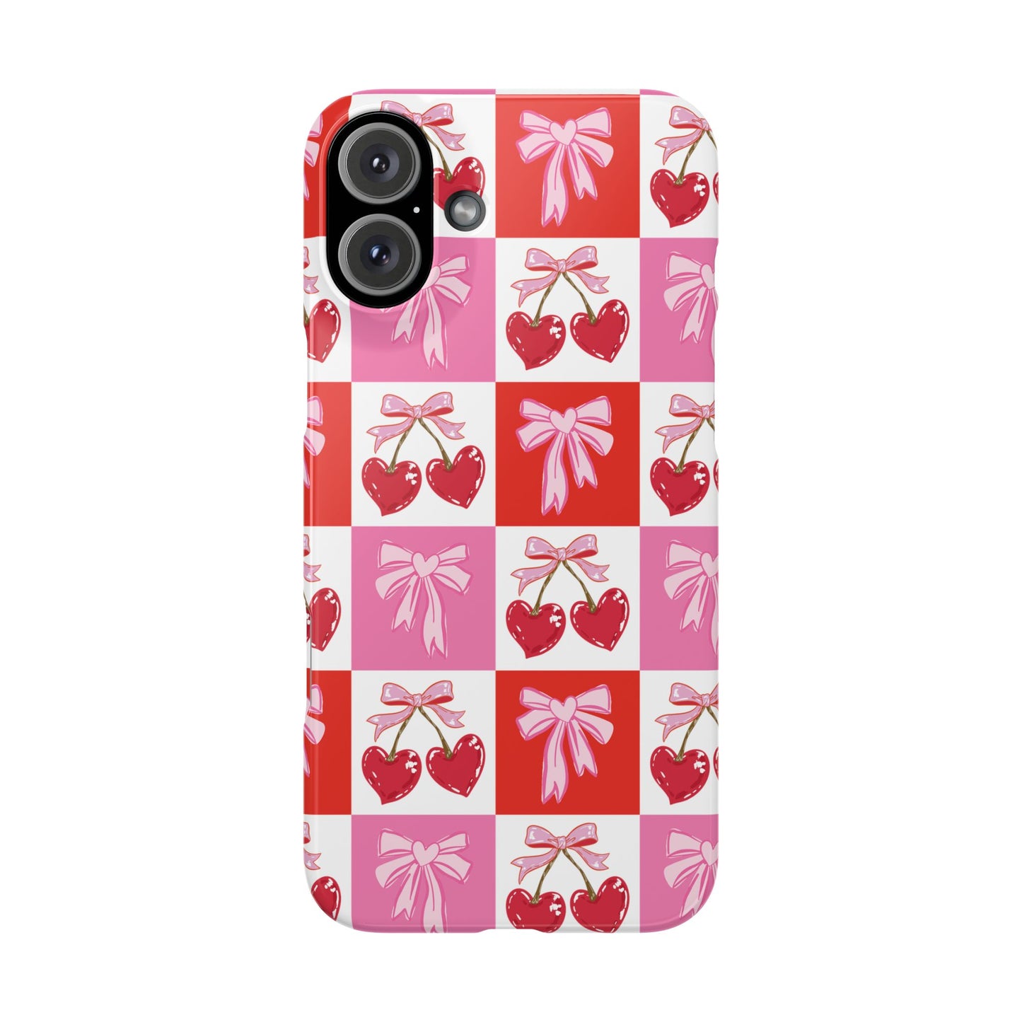 Sweet Pink Coquette Snap Case
