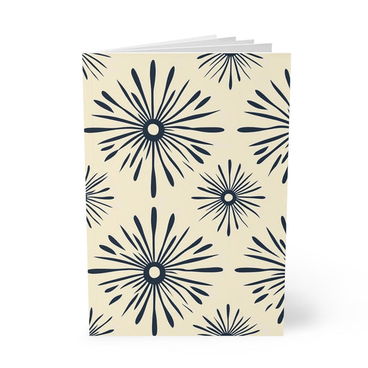 Sky Pop Chic Starburst A5 Notebook Softcover