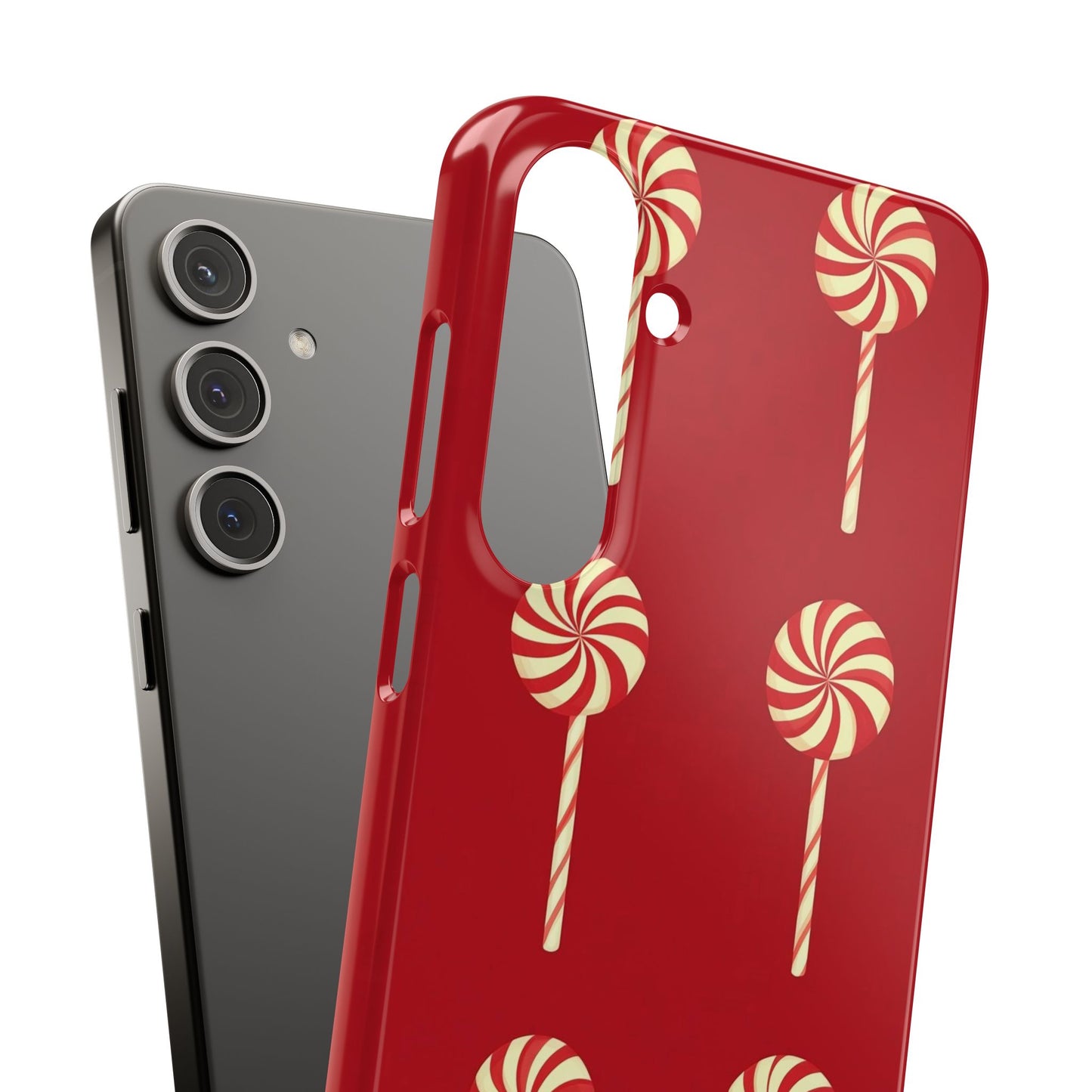 Mint Swirly Phone Snap Case