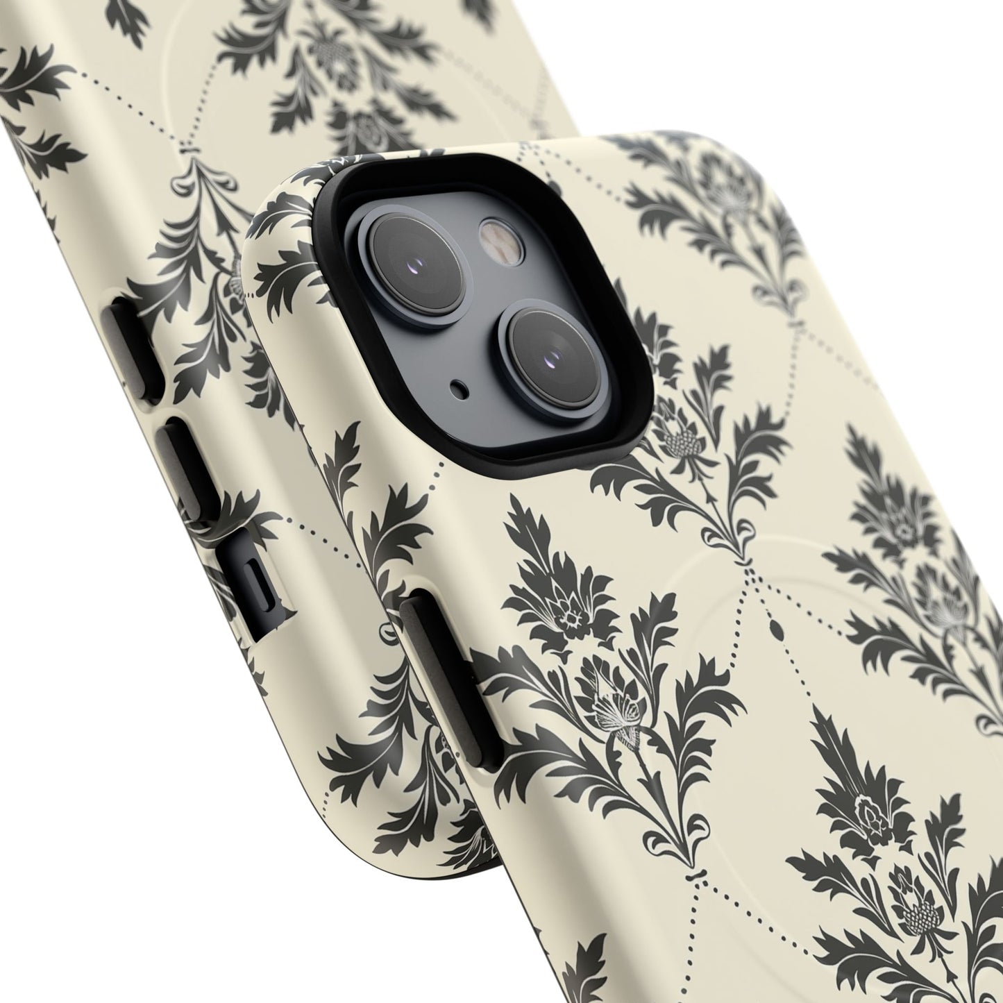 Midnight Damask Tough Magnetic Case