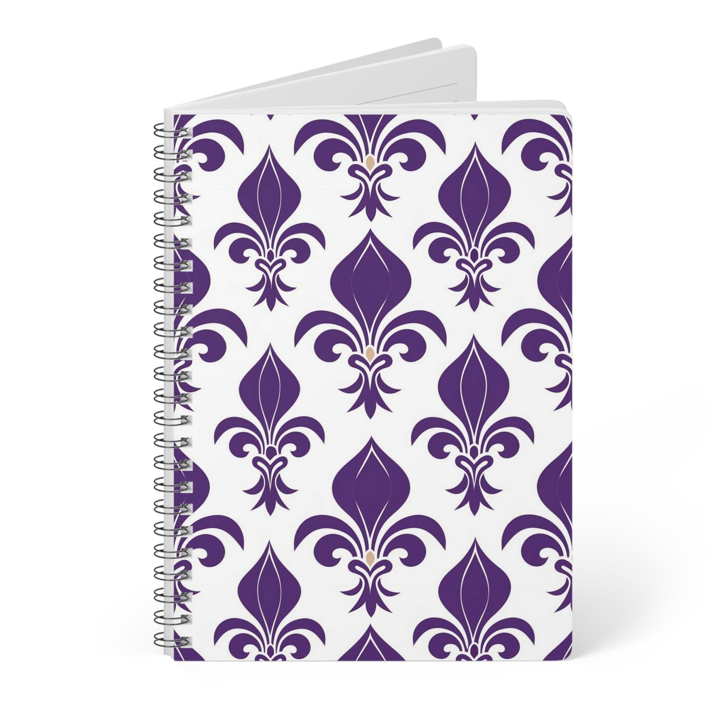 Fleur Story - Fleur de Lis Wirobound Notebook | A5
